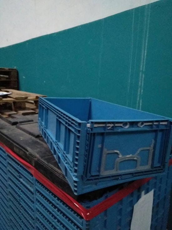 Ящик синий размер 80х40ж23