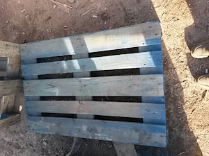 Европоддоны б/у синий