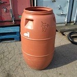 Бочка пластиковая, пищевая б/у 227 л